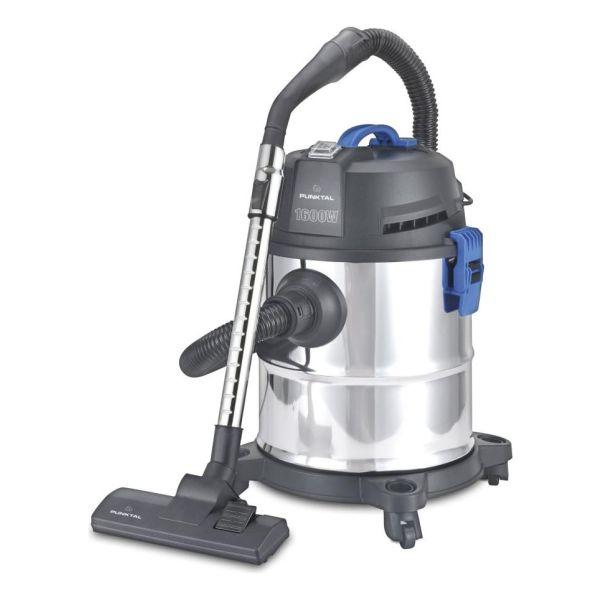 Aspiradora Punktal Pk-8120 1600w Tanque 20l Húmedo Y Seco