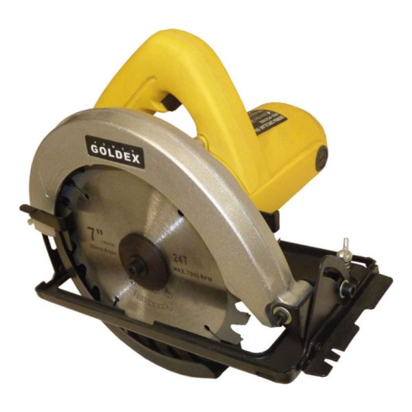 Sierra Circular Goldex 1200w 7 1/4 4500 Rpm Garantia 1 Año