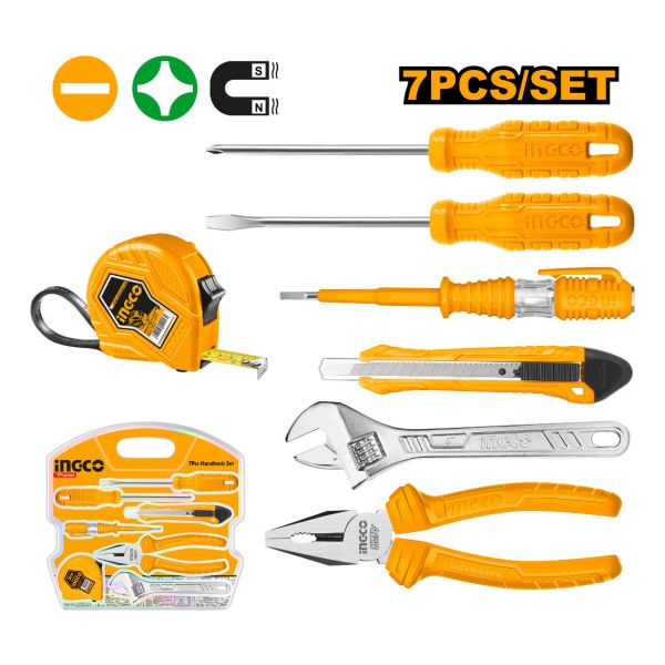 Set X7 Herramientas Super Select Multi Uso Ingco Hkth10807 - Imagen 2