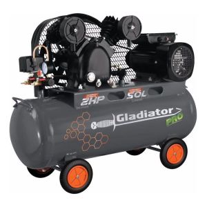 Compresor 50 Litros 2hp Ce750 Gladiator Pro Gtia 1 Año!
