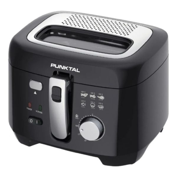 Freidora Con Aceite Punktal 2.5 L Temporizador Fr105 Kirkor