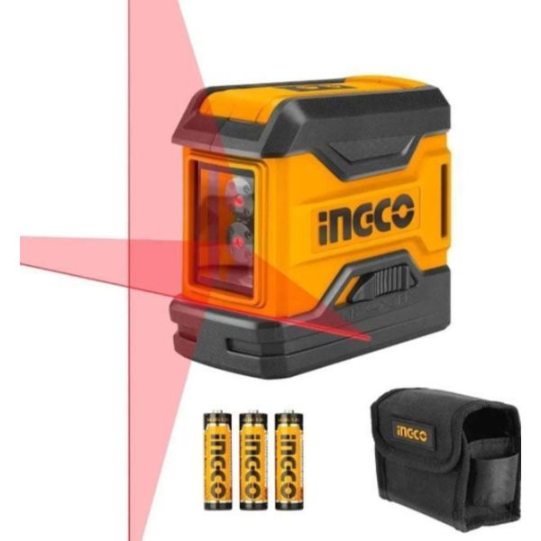 Nivel Laser Horizontal Vertical Cruz Autonivelante Ingco