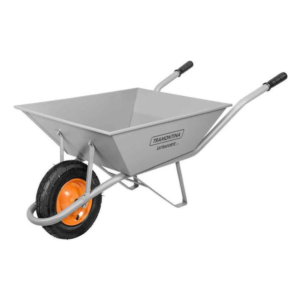 Carretilla Tramontina Calibrada 65l Con Rueda Inflable Kirko