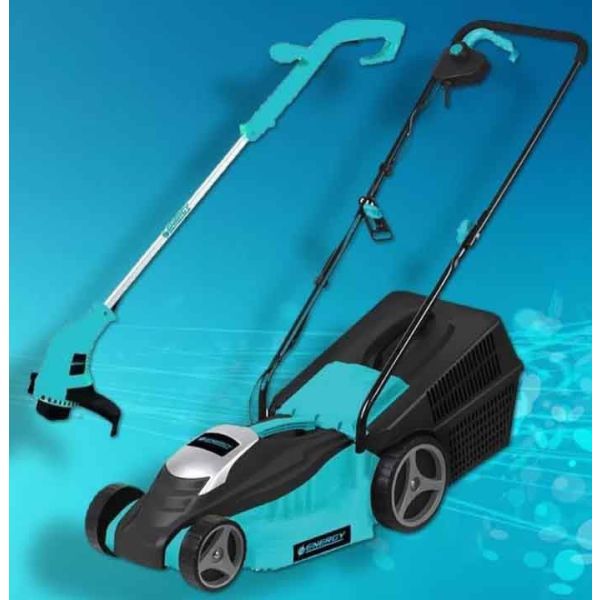 Combo Jardinería Cortadora Césped 1000w Bordeadora Electrica - Imagen 2
