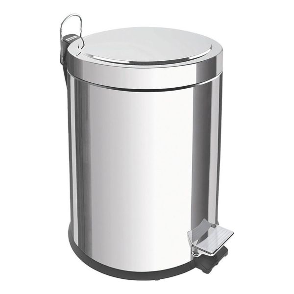 Tacho Contenedor De Basura Acero Inox C/balde Tramontina 12l