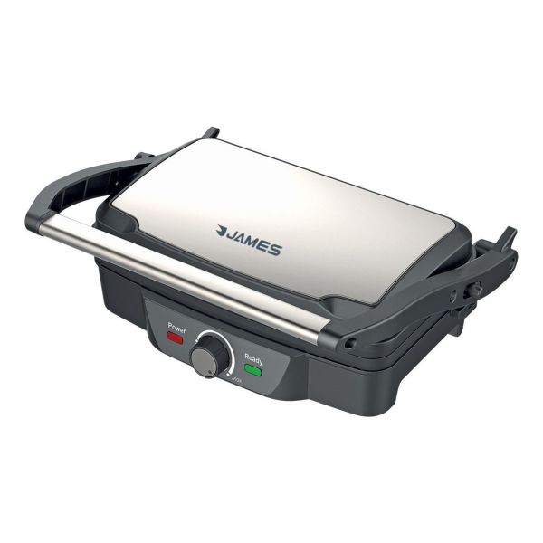 Sandwichera James Gsj Grill Inox 1600w Apertura 180º Kirkor - Imagen 3