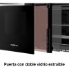 Horno De Empotrar Xion 76 Lts Digital Vidro Negro Kirkor - Imagen 6
