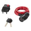 Tranca Bici Linga Acero 2 Llaves 100cmx10mm Hermex Oferta!!! - Imagen 2