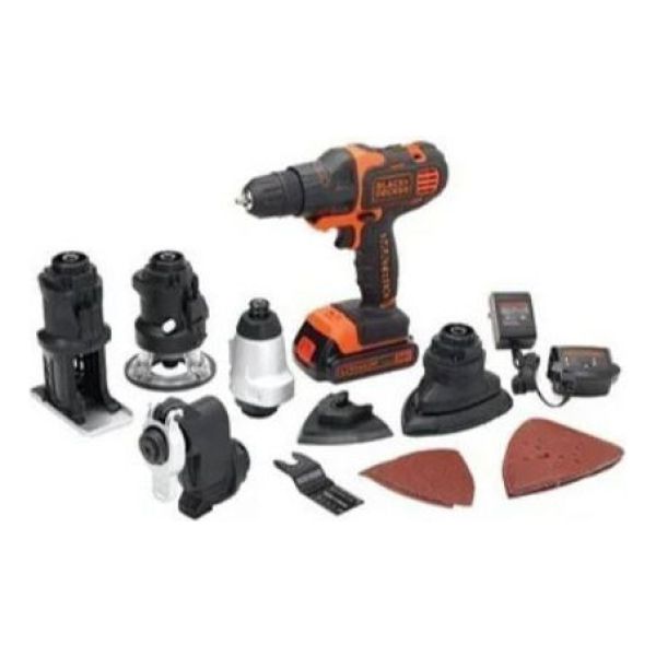 Taladro 20v Matrix Set De Herramientas 6 En 1 Black + Decker - Imagen 2