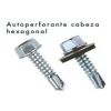 Mecha Tornillo Hexagonal Punta Mecha 6,3 X 25 X100 - Imagen 3