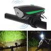 Luz Farol Led Y Bocina Para Bicicleta Recargable - Imagen 2