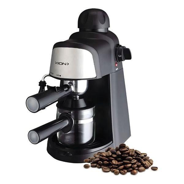 Cafetera Expresso Cappuccino Xion 4 Tazas 800watts Cm15 - Imagen 3