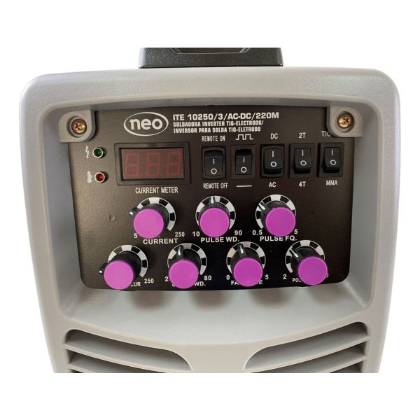 Soldadora Para Aluminio Inverter Tig Electrodo Ite10250 - Imagen 3