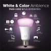 Kit 3 Lamp E27 9w 806lm Rgbw + Bridge Hue - Imagen 4