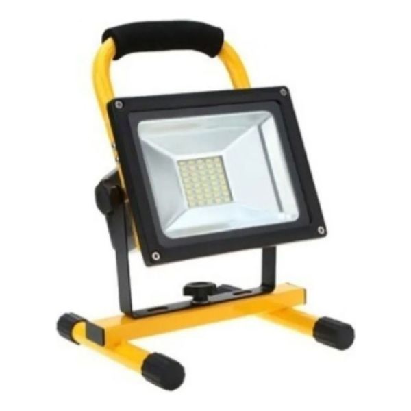 Foco Led 30w Portatil Recargable Para Camping O Emergencia K