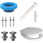 Juego De Baño Completo (loza Griferia Accesorios Mueble) - Imagen 5
