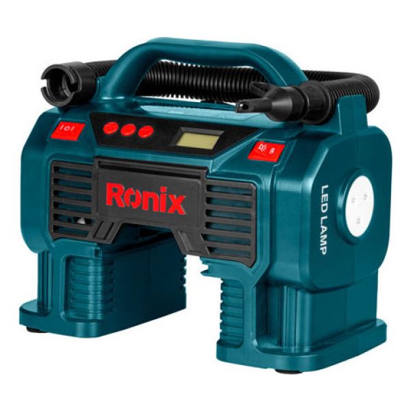 Mini Compresor De Aire 12v Potencia De 160psi 12bar Ronix