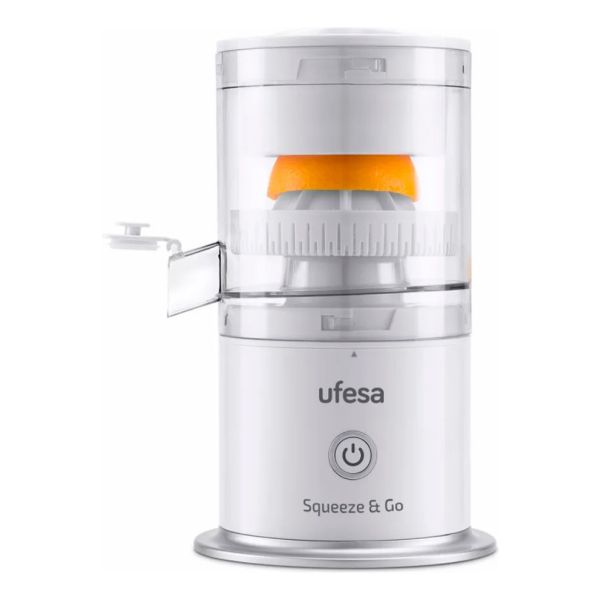 Exprimidor A Bateria Ufesa Squeeze & Go 220ml 45w Color Blan