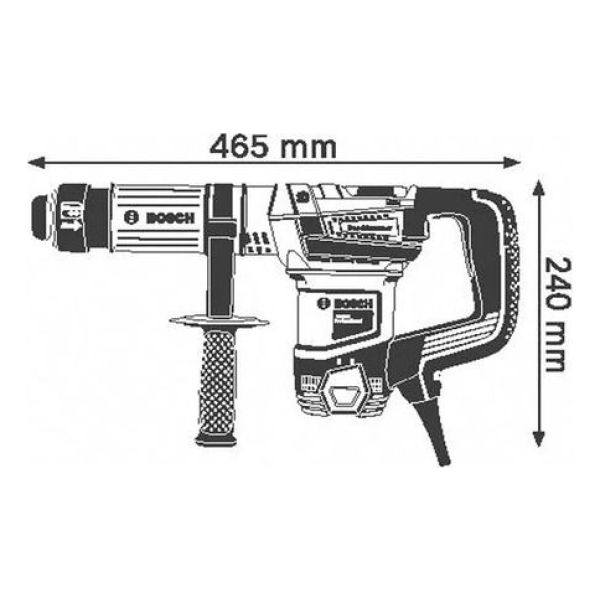 Martillo Demoledor Bosch Gsh 5 1100w - Imagen 2