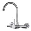 Monocomando Palito Cocina Pared Rimontti Satinado Acero Inox