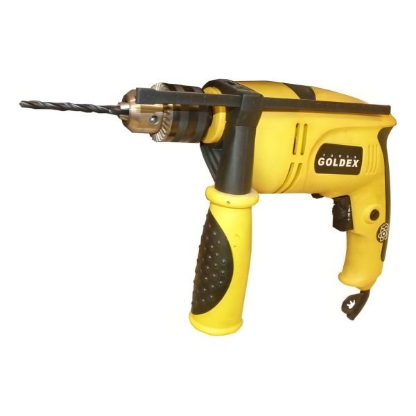 Taladro C/percutor 3/8 (10mm)zij 500w Ergonomico Goldex - Imagen 2