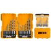 Juego 16 Mechas Metal Madera Concreto Ingco - Imagen 2