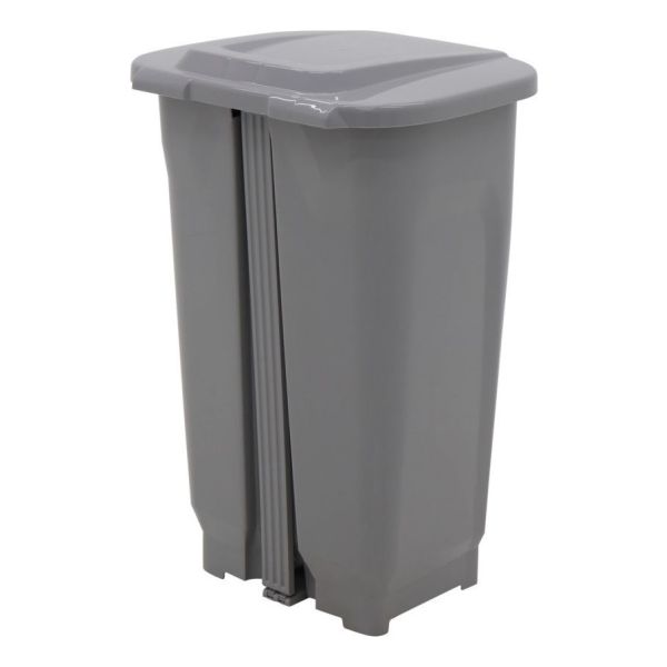 Papelera Tramontina T-force 50l Color Gris Kirkor - Imagen 2