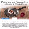 Panquequera Sarten Tramontina Teflon Antiadherente 22cm Negr - Imagen 5