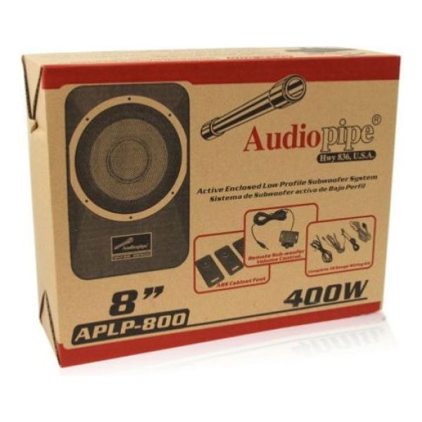 Subwoofer Amplificado Audio Pipe Aplp800 400w 200 Watts Rms - Imagen 4