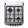 Cocina A Gas Indurama 4 Hor Inox Con Grill Modelo Bilbao - Imagen 2