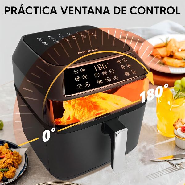 Freidora Sin Aceite Punktal Digital Pk-013 Fd Potencia 1700w - Imagen 5