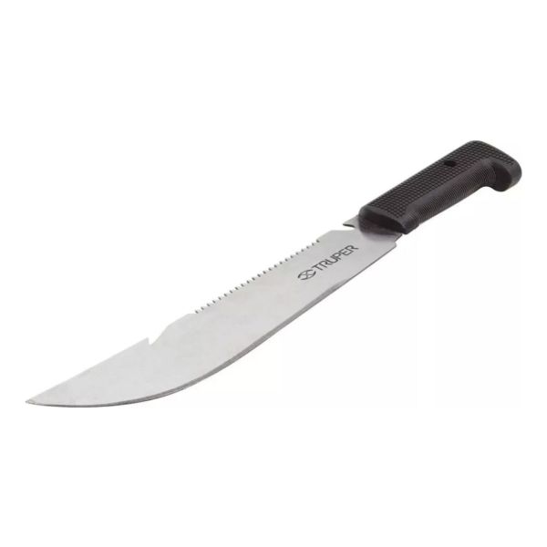 Machete De Acero Tipo Rambo 12 31cm Funda Truper 100655 - Imagen 4
