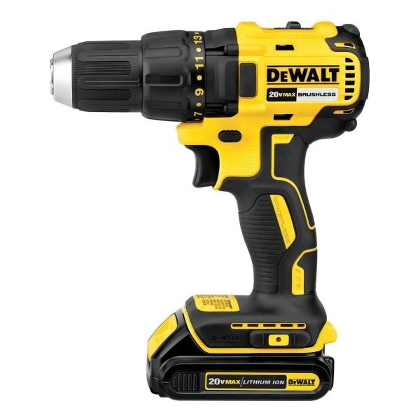 Taladro Atornillador Dewalt S/carbones 20v 2 Baterias Dcd777 - Imagen 3