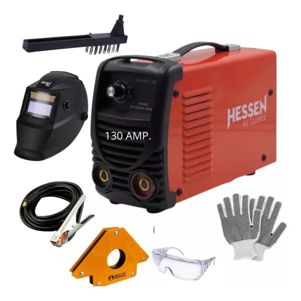 Maquina De Soldar Mma 120a Energy + Careta De Proteccion - Imagen 6