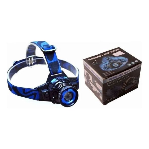 Linterna Minero Led Recargable 12v 220v Zoom Alta Duracion K