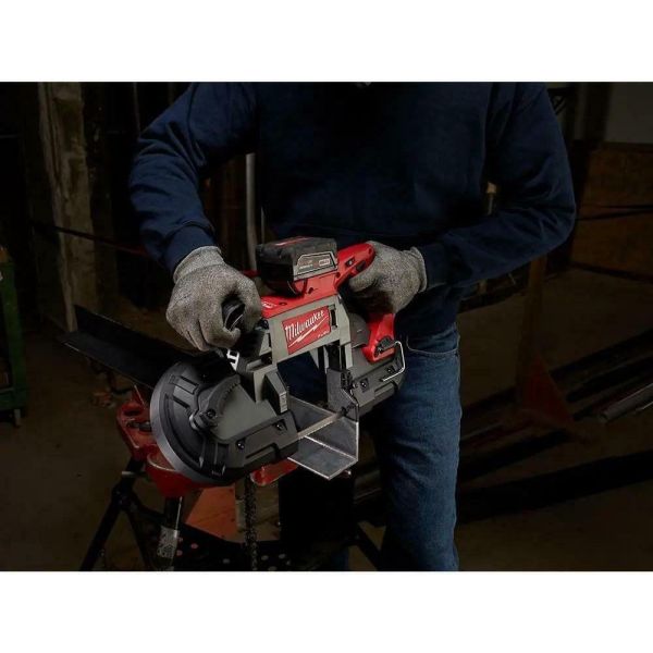 Sierra De Banda 18v Fuel Milwauke Sin Bateria Y Sin Cargador - Imagen 2