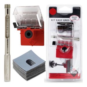 Kit Mecha Diamantada 8 Mm Para Porcelanato Easygres Rubi Kir