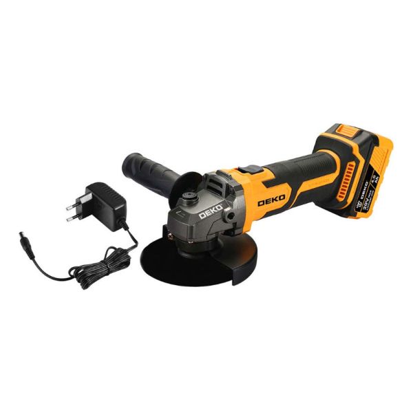 Amoladora Deko Angular 5'' 20v C/bat. 4.0ah Y Carg. Dkag20q1