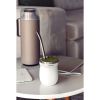 Mate Tramontina Blanco En Acero Inoxidable 240ml Kirkor - Imagen 2