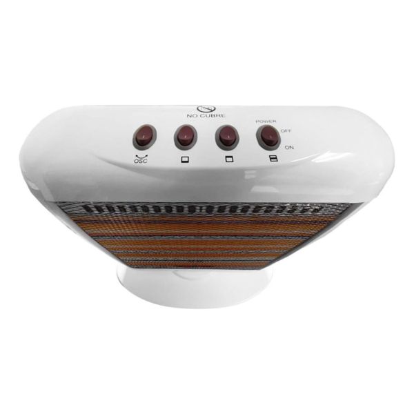 Estufa Electrica Halógena Oscilante 1200w James Che1200 - Imagen 3