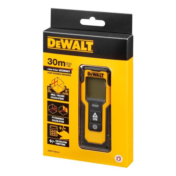 Medidor De Distancia Láser 30m Dewalt Dwht77100-cn Kirkor - Imagen 6