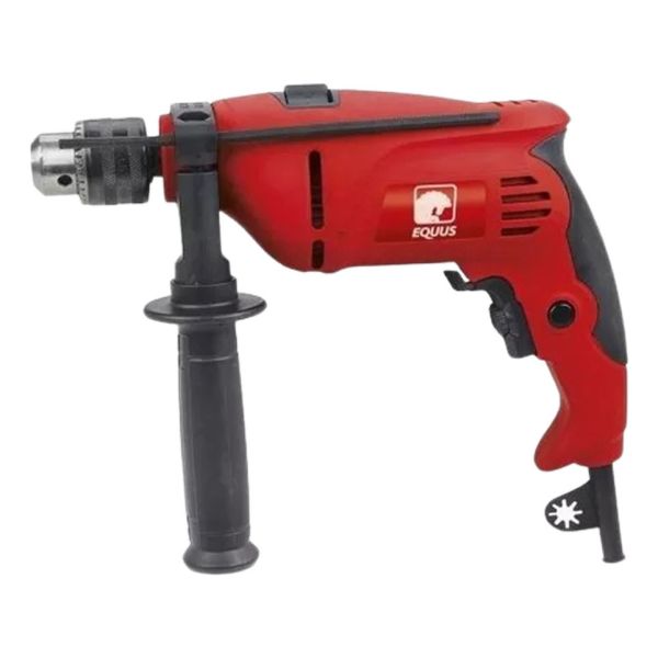 Taladro Electrico Equus 650w C/percutor Y Mango Profesional