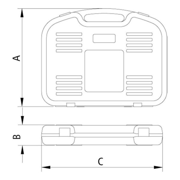 Caja Maletín Con Herramientas 43 Piezas Tramontina Pro - Imagen 2