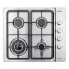 Anafe James 4hg Tcs Inox G3 De Empotrar A Gas Kirkor