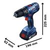 Taladro Bosch Gsb 180-li Atornillador Inalámbrico De 13mm - Imagen 4