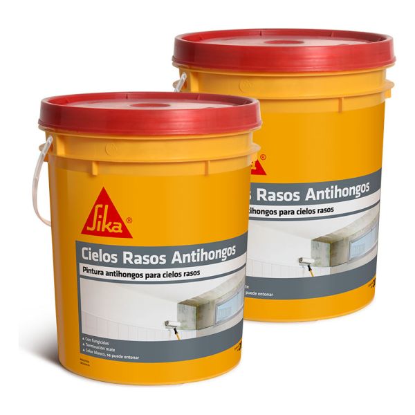 Sika Cielos Rasos Antihongos 20kg Combo 20kg
