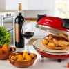 Horno De Mesa Eléctrico Ariete Horno De Pizza Rojo 220v - Imagen 6