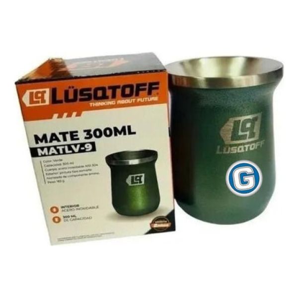 Mate Acero Inoxidable Térmico 300 Ml Lusqtoff - Imagen 9