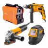 Soldadora Smarter Inverter Compact 140 + Kit Herrero Ingco 2