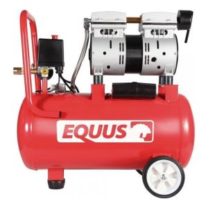 Compresor 1hp 24 Litros Sin Aceite Premium Equus